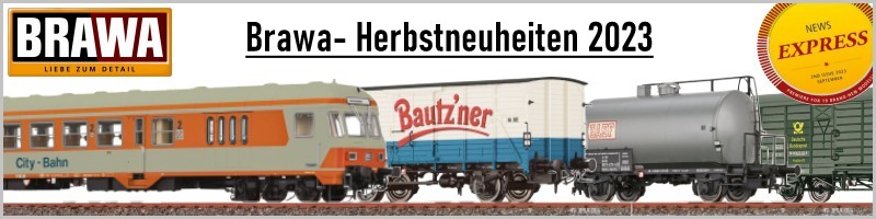 Brawa Brawa - H0 / 1:87 DC Gleichstrom - Lok + Wagen - Herbstneuheiten - 2023